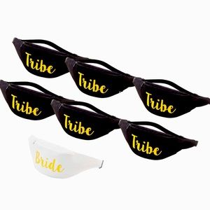 New in package Seven (7) Bride and Tribe Bachelorette Fanny / Belt Packs Bag